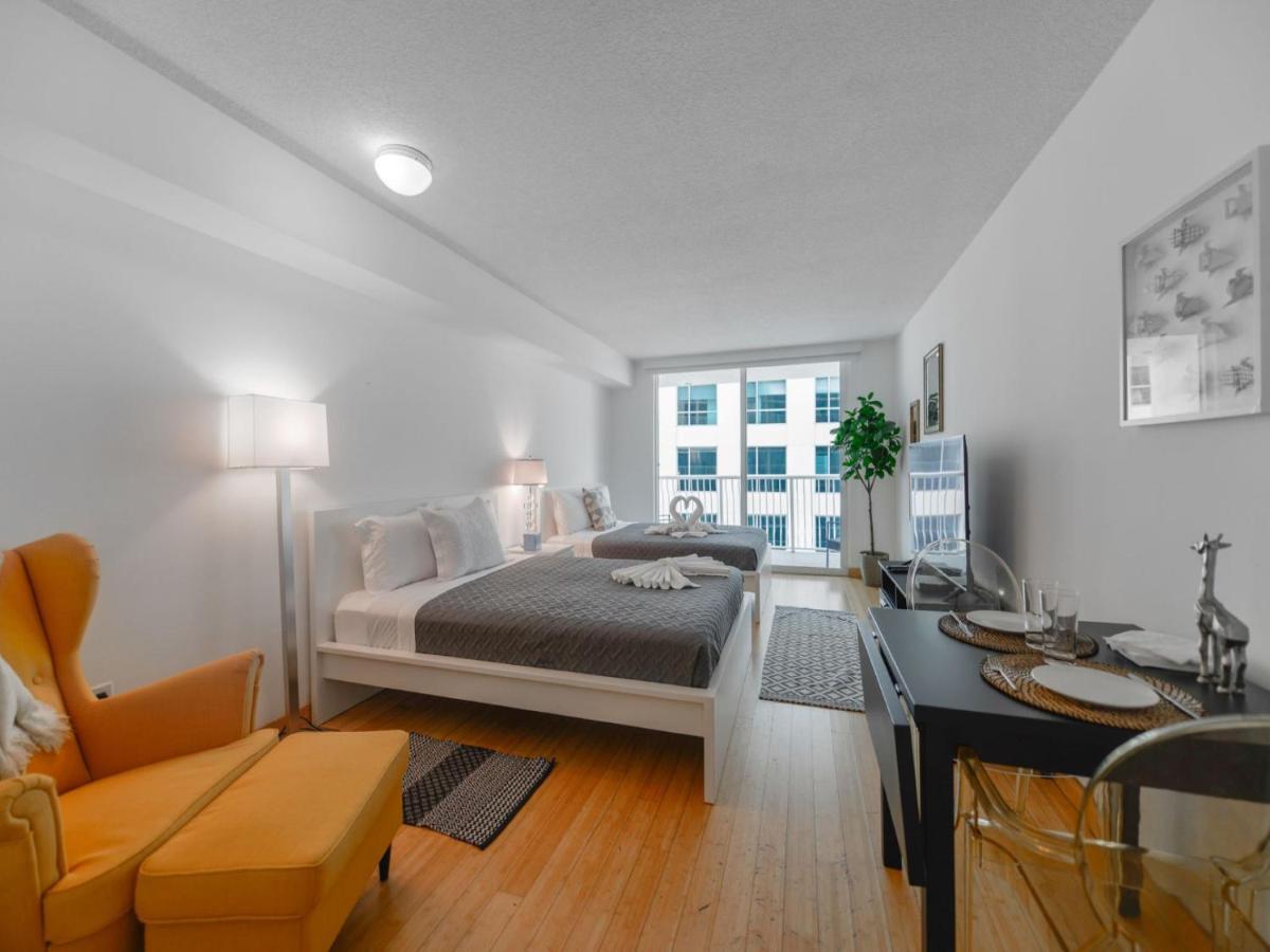 Cozy And Bohemian Studio In Brickell 마이애미 외부 사진